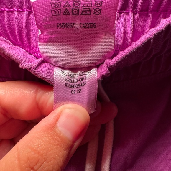 PINK Victoria Secret Neon Purple Medium Joggers - Picture 4 of 7